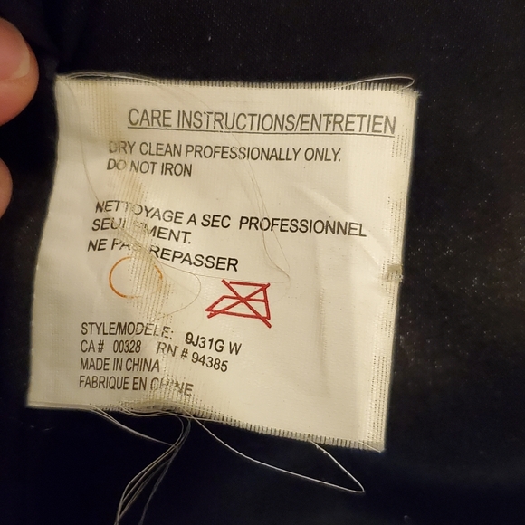 Long Brown Patterned Faux Fur Coat - Picture 5 of 7